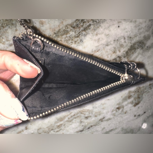 Coach brown leather keychain wallet. New, barely used. Genuine leather. - Picture 7 of 9